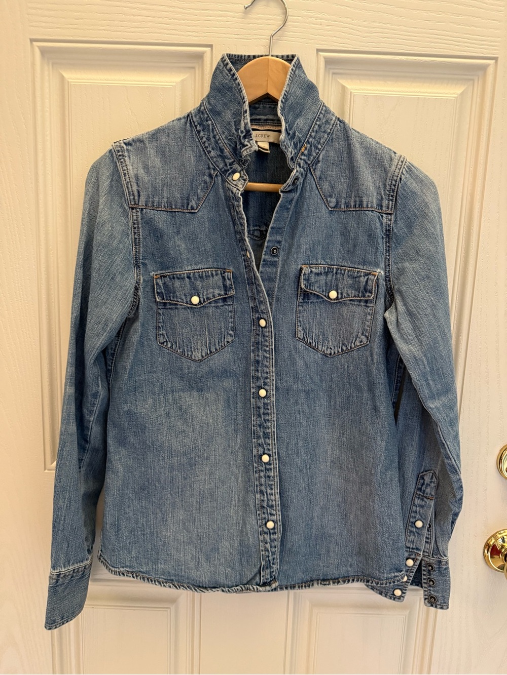 Ralph Lauren distressed western denim shirt - Picture 3 of 12